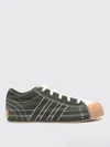 Y-3 Logo-patch Lace-up Sneakers In Grün