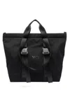 Y-3 Shopper With Logo In Black