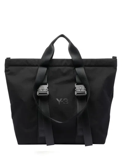 Y-3 Shopper With Logo In Black