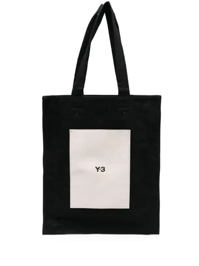 Y-3 Shopping Bags In Black