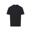 Y-3 Short-sleeve Cotton T-shirt With Bold Graphic Back In Black