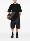 Y-3 Premium Cotton Short Sleeve T-shirt In 黑色