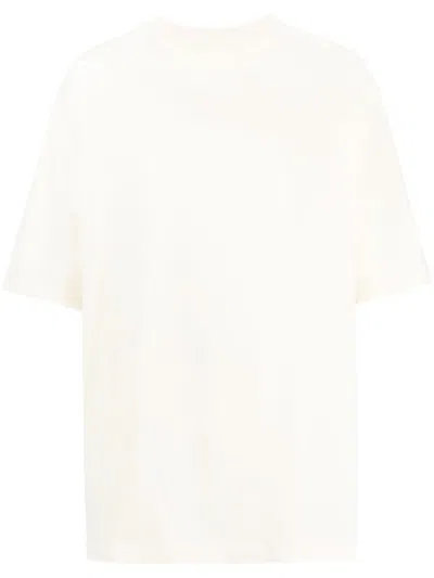 Y-3 Short-sleeved Jersey-knit T-shirt In 中性色