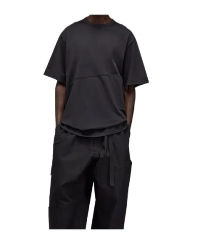 Y-3 Short-sleeved T-shirt In Black