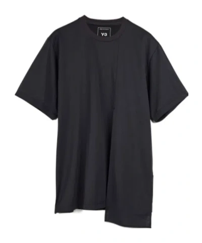 Y-3 Short-sleeved T-shirt In Black