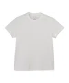 Y-3 Logo Printed Crewneck T-shirt In White
