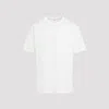 Y-3 Regular Fit Crew Neck Short Sleeve T-shirt In White