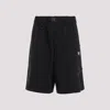 Y-3 Logo Bermuda Shorts In Black
