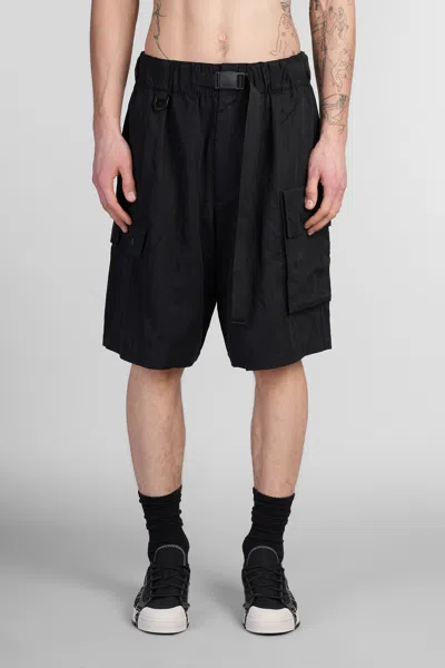 Y-3 Shorts In Black Polyamide