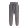 Y-3 Side Graphic Sweatpants In Gray