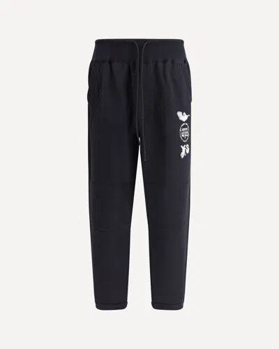 Y-3 Side Graphic Sweatpants In Black