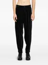 Y-3 Side-zip Trousers In Black
