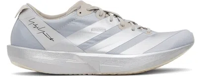 Y-3 Translucent Upper Lace Up Sneakers In White