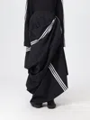 Y-3 3-stripe Nylon Skirt In Black