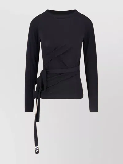 Y-3 Sleeve Wrap Striped Detail