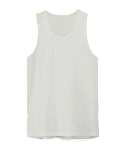 Y-3 Sleeveless Top In Neutral