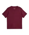 Y-3 Slim Short Sleeve Tee In Red