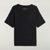 Y-3 Logo-detail Cotton T-shirt In Black