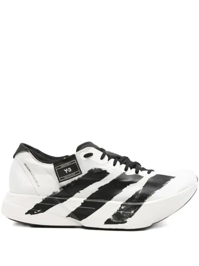 Y-3 Adios Pro 4 Mesh Sneakers In White