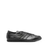 Y-3 Japan Sneakers In Black Leather In Black