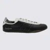 Y-3 Debossed Leather Tokyo Sneakers With Lace-up Closure In Black