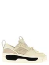 Y-3 Sneakers With Contrasting Sole And Panel Detailing In White