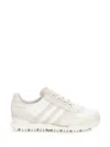 Y-3 Suede Low-top Sneakers In White