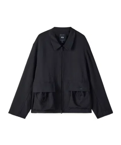 Y-3 Sport Uniform Blouson In Black