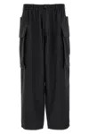 Y-3 Cargo Pants With Button Detail And Pockets In Black