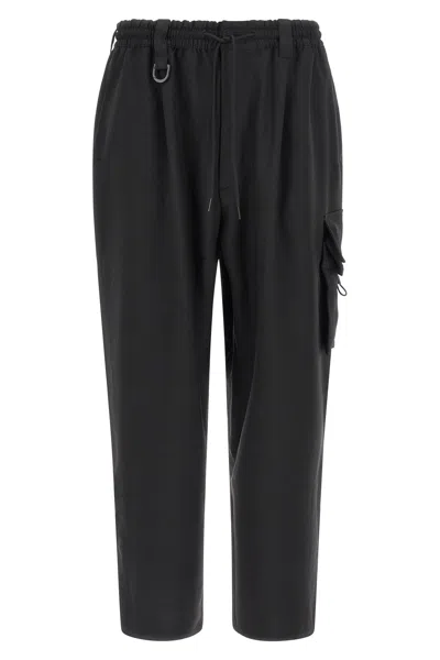 Y-3 Black Sport Uniform Ut Straight Leg Cargo Pants