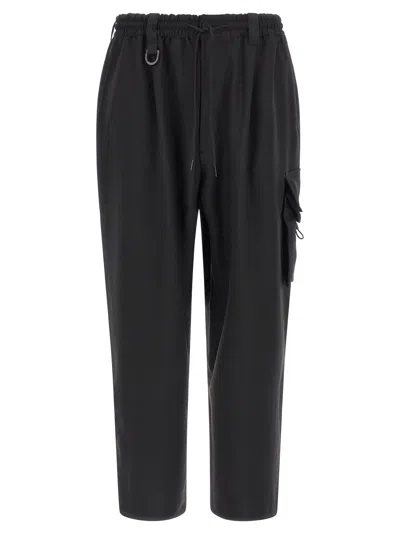 Y-3 Sport Uniform Cargo Pants In Black