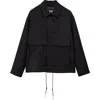 Y-3 Adidas Y 3 Black Sport Uniform Patch Jacket In Black