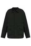 Y-3 Adidas Y 3 Black Sport Uniform Patch Jacket In Black