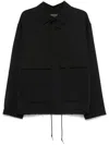 Y-3 Sport Uniform Patch Coach Jacket In Black