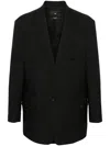 Y-3 Sport Uniform Sakko Aus Recyceltem Polyester In Schwarz