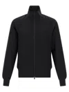 Y-3 Sport Sweatshirt With High Collar And Ribbed Cuffs In Black