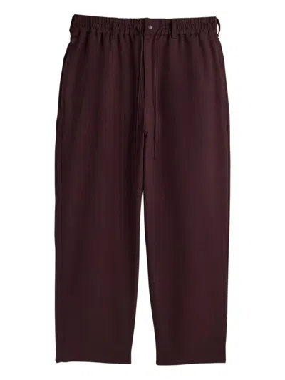 Y-3 Adidas Training Pants Sports Uniform In Purple