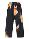 Y-3 Allover Print Sport Uniform Track Pants In Black