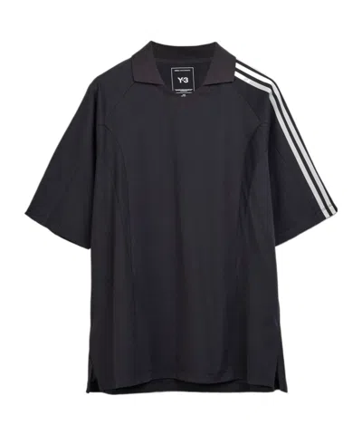 Y-3 Ss Ctln T-shirt In Black
