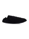 Y-3 Adidas Black Suede Stan Smith Lo Pro Sneakers In Black
