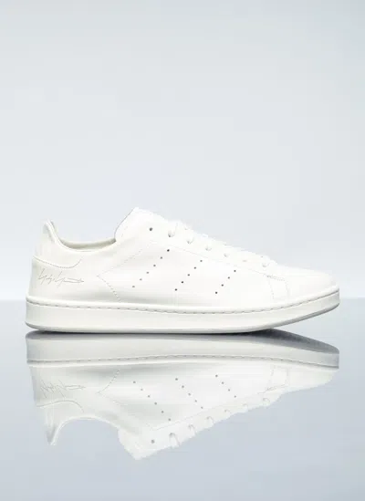 Y-3 Stan Smith Leather Sneakers In White