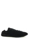 Y-3 Adidas Black Suede Stan Smith Lo Pro Sneakers In Black