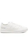 Y-3 Stan Smith Perforated Leather Low-top Sneakers In White