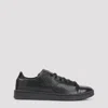 Y-3 Low-top Sneakers With Perforated Detailing And Rubber Sole In Black