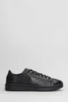 Y-3 Low-top Sneakers With Perforated Detailing And Rubber Sole In Black