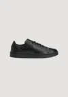 Y-3 Low-top Sneakers With Perforated Detailing And Rubber Sole In Black