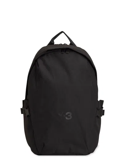 Y-3 Stapl Backp Nylon Backpack In Black