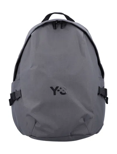 Y-3 Staple Backpack In Gray