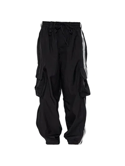 Y-3 STRIPE CARGO TROUSERS