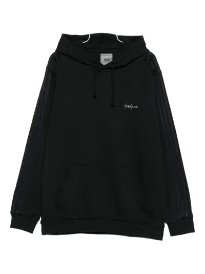 Y-3 Black Cotton Sweatshirt In Multi